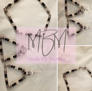 Handmade Bracelet and Earrings set